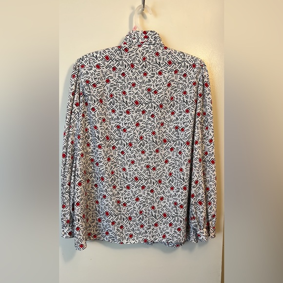 Alfred Dunner Button Down Top - Picture 2 of 4